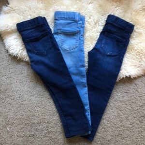Cat & Jack Jeggings- (3 pairs)